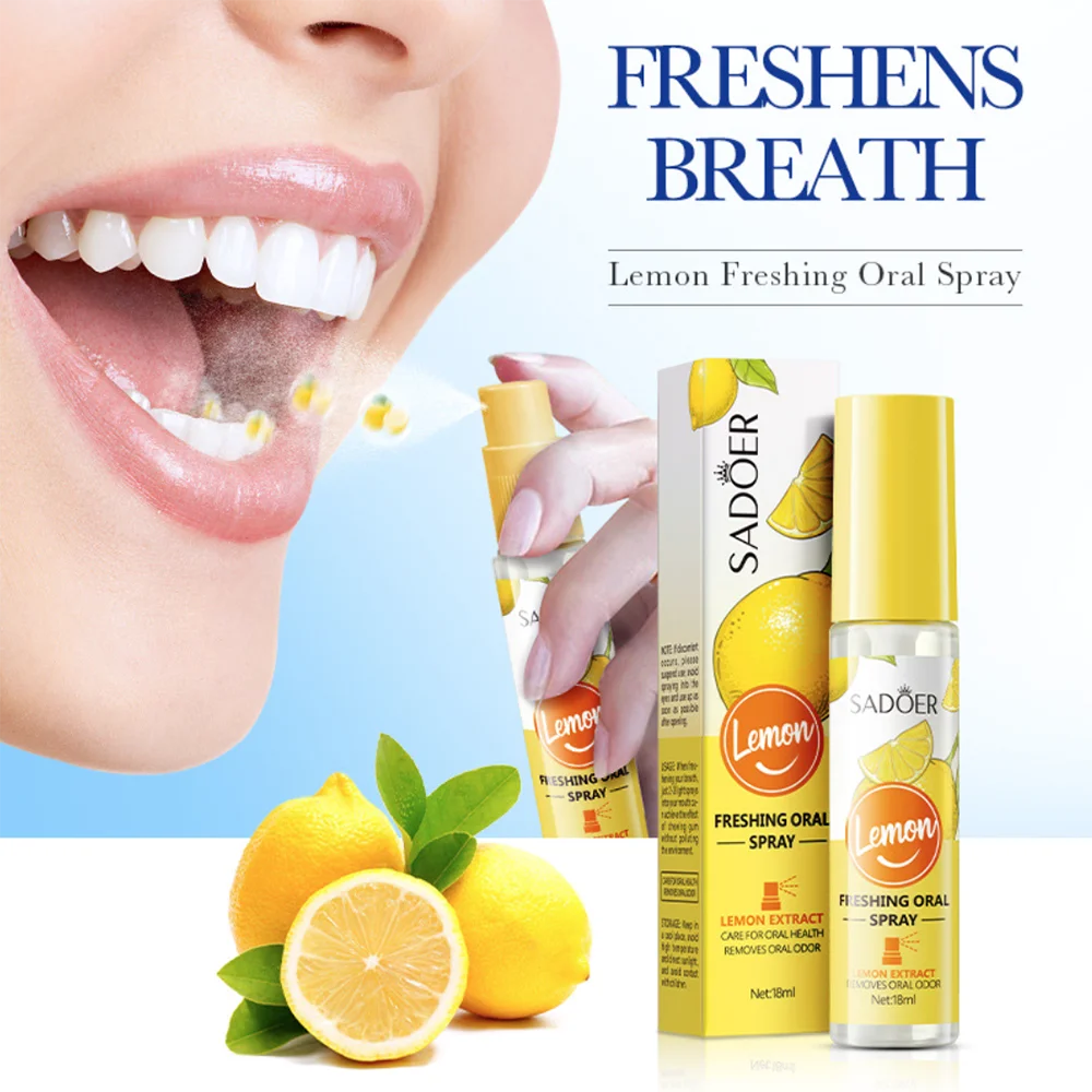 Mouth Fresh Freshener Spray Bucal Para El Breatify Mal Aliento Fresco For Bad Breath Mauvaise Haleine Traitement Refrescante