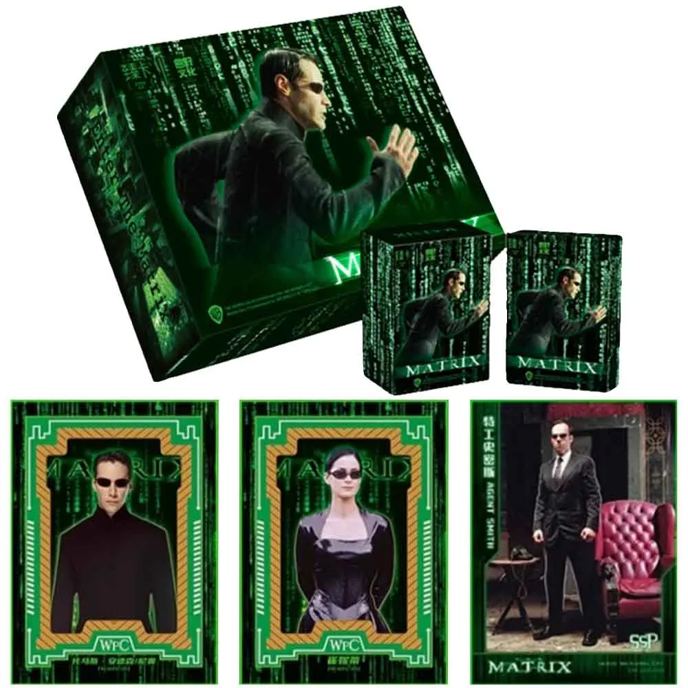 

The Matrix Card Genuine Authorized Film and Television Collection Card Limited Gold Card Photo Engraving Card Collection Card