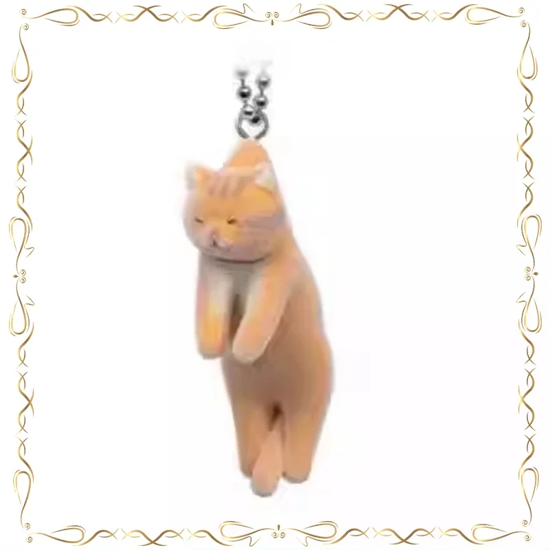 

Cat Flocking Collection Pendant Gashapon Keepsake Kawaii Action Figure Model Toys