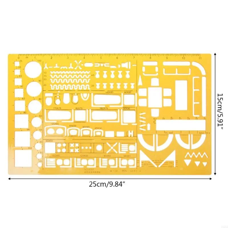 T5EA Tỉ Lệ 1:50 Thợ May Toán Kiến Trúc Kỹ Sư Thước Vẽ Soạn Thảo Mẫu Mới