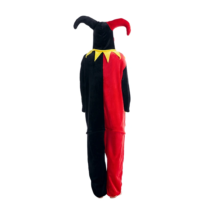 الكبار نيسيي السيرك جوكر مهرج تأثيري ازياء الحيوان قطعة واحدة منامة هالوين Homewear حللا النساء للجنسين ملابس خاصة