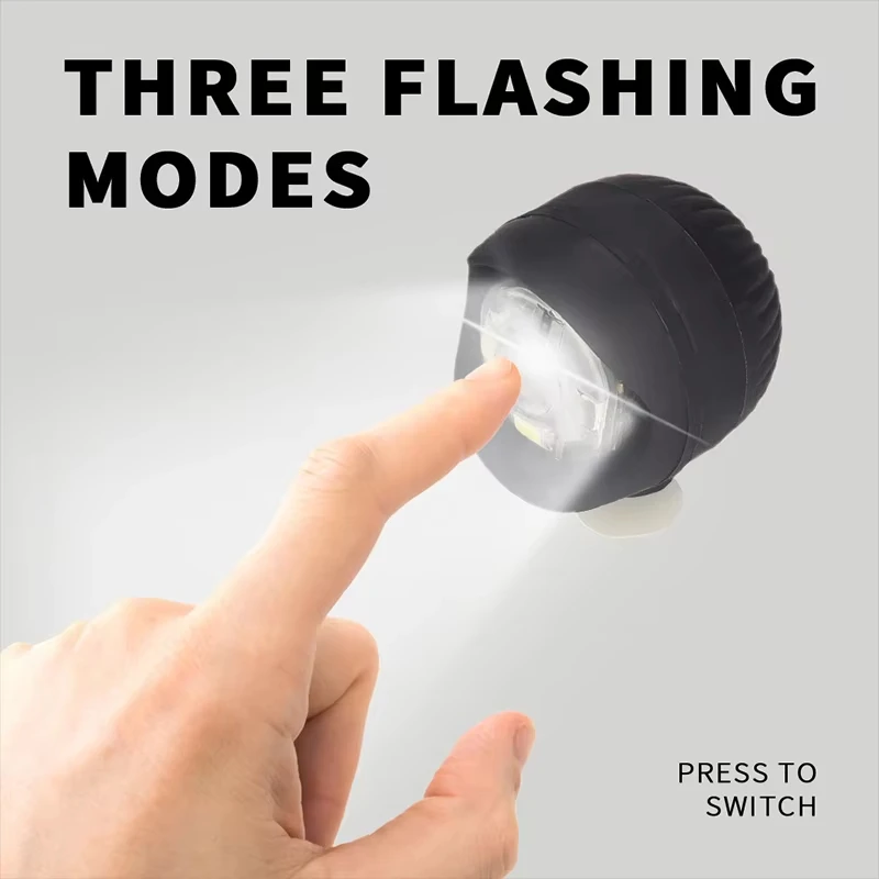 قطعتان من مصابيح الأحذية، إكسسوارات أحذية مقاومة للماء لأحذية كروكس، 3 أوضاع إضاءة للتخييم والمشي على الكلاب، هدية للأطفال البالغين