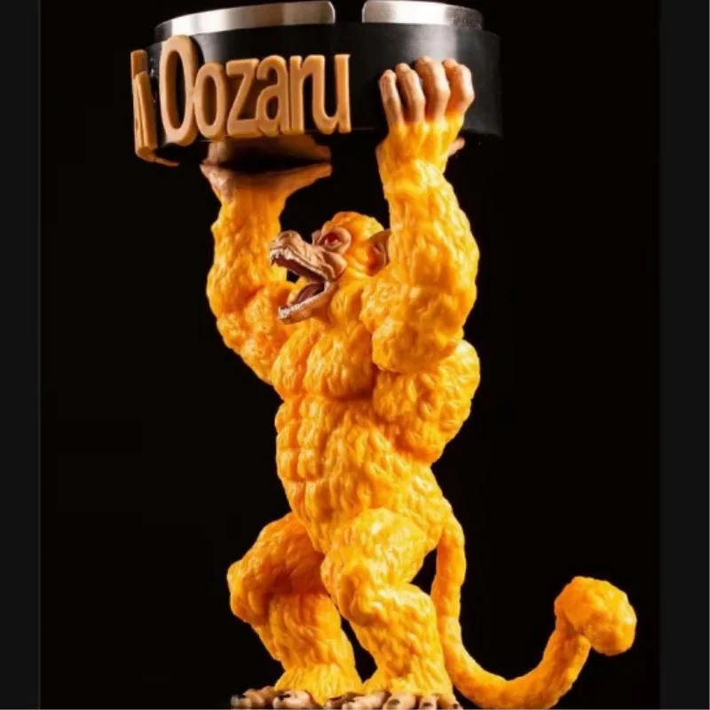 Anime Figure Super Saiyan Ashtray Gorilla Golden Ape Oozaru Theater Edition Model Ornament Box Set Figures Gift Toys Pvc Model