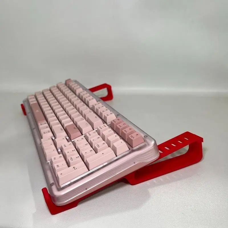 2Pcs 3D‑Printed Ergonomic Laptop Stand Portable Ventilated Notebook Riser For Desk Cooling