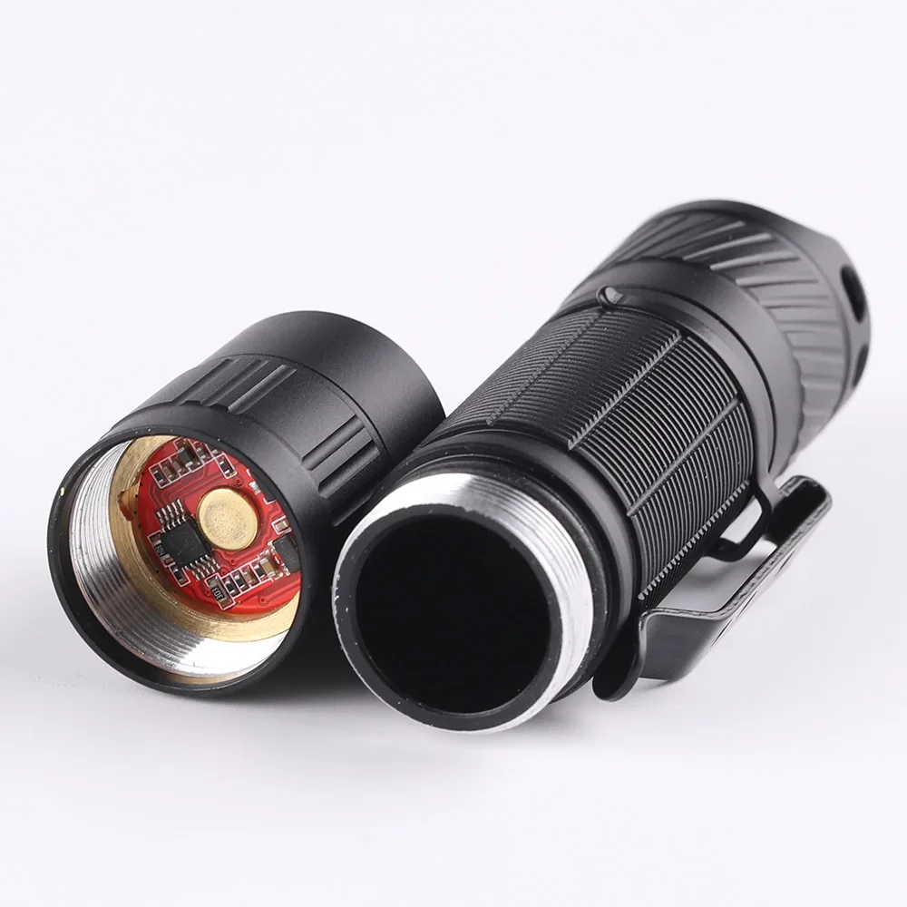 Convoy T5 Led Flashlight high CRI for AA/14500 Mini Flash Light Torch 12groups Camping Linterna Work Lamp Fishing