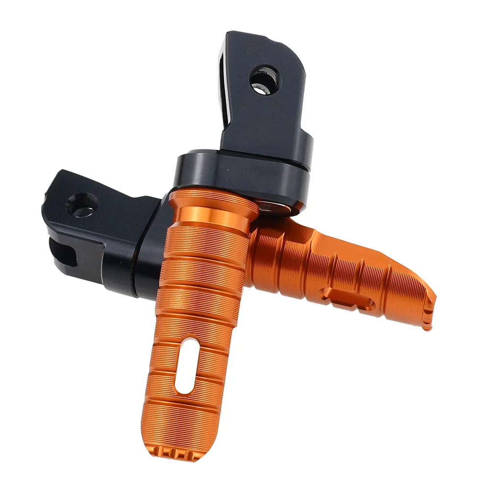 ل KTM DUKE 125 250 390 690 790 890 RC200 390 الجبهة الخلفية مسند القدم أوتاد الدواسات #2