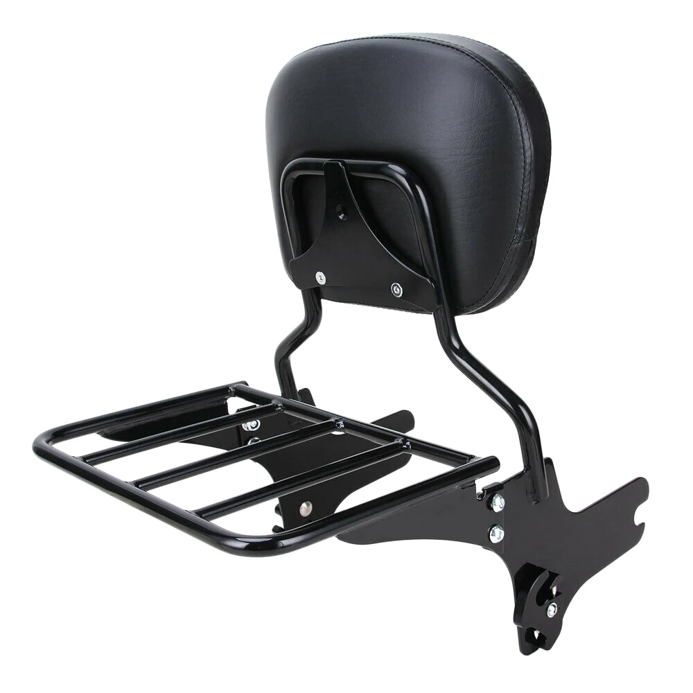 

STLF Ex Factory Price Quality Luggage Rack Backrest Sissy Bar Fit for Harley Electra Glide Ultra Classic Black