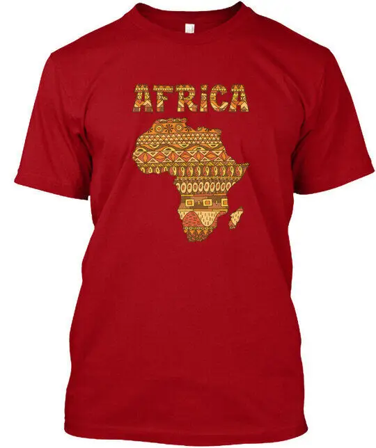 

Футболка с Африканским наследием с картой T-Shir - Africa