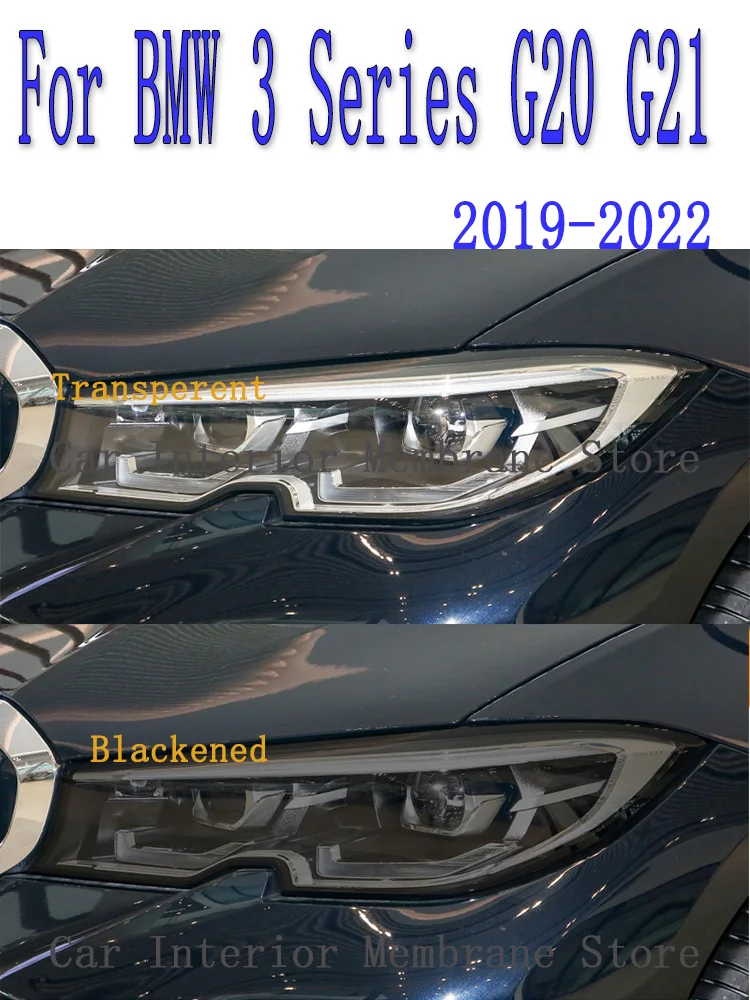 

Для BMW 3 серии G21 G20 2020, внешние фары автомобиля, защитная пленка от царапин, ремонт фар, наклейка, аксессуары для ремонта
