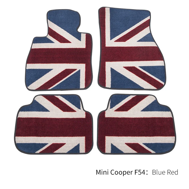 Nylon auto vloermatten voor Mini Cooper F54 F55 F56 F57 F60 R50 R52 R53 R55 R56 R60 kofferbakmat antislip tapijt vloerbeschermer