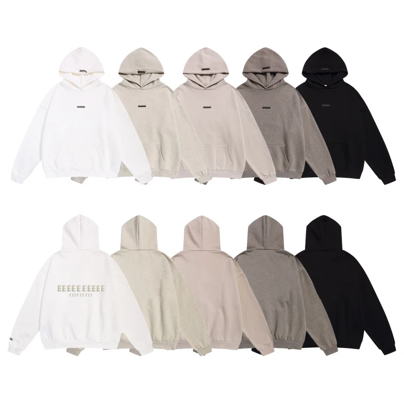 

25fw Classic Always On Serise Back Letter Logo Sweatshirts High Quality 100% Cotton Loose Hoodies Men Women Trendy Brand Hoodies