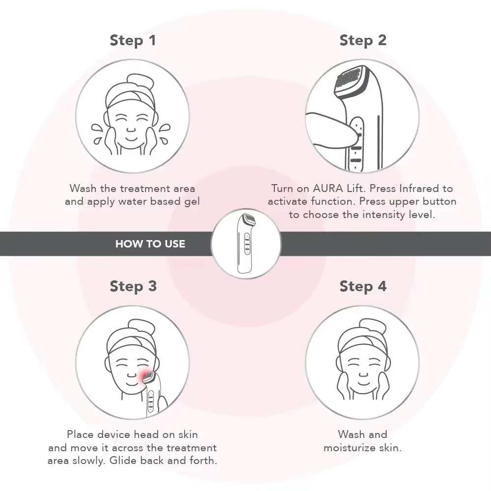 RF شد الجلد رفع الوجه إزالة التجاعيد آلة مصفوفة نقطية الوجه شد الجلد جهاز الجمال تقليص المسام أدوات #6