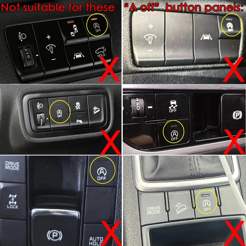 Automatic Stop Start Engine Eliminator A Off Switch Canceller Close Relay Disable Cable Plug For Kia Sportage 2022-2024