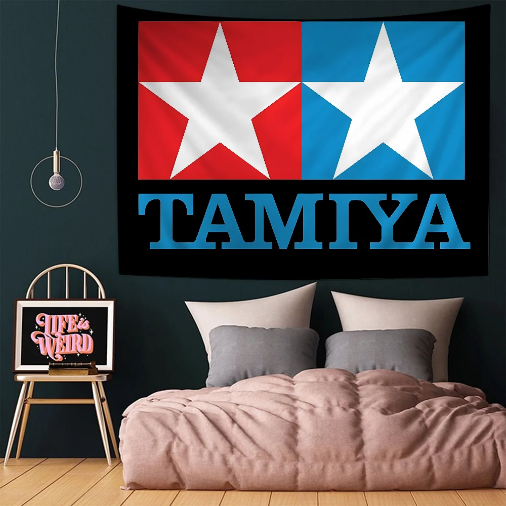 Tamiya Cartoon Tapestry Home Decoration Hippie Bohemian Decoration Divination Home Decor