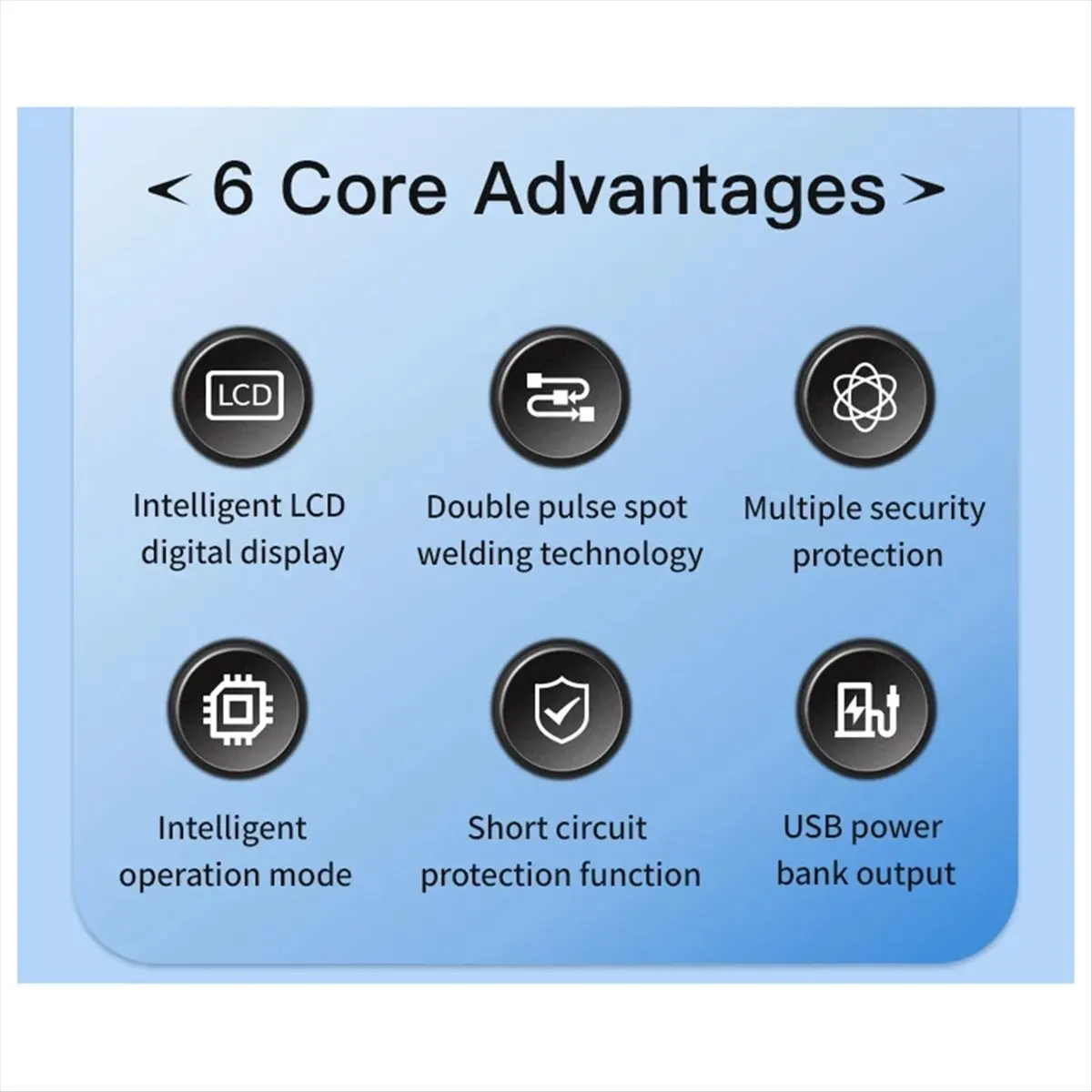 

A20I TK-10A Машина для точечной сварки с двойным импульсным цветным экраном, ЖК-дисплей, большой экран, литиевая батарея с ЧПУ 1200A
