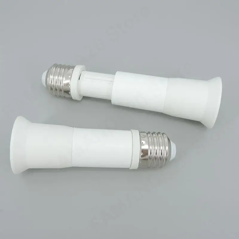 LED Light bulb Base Lamp Telescopic E27 to E27 Screw extension converter Holder Converter power Socket Adapter m20