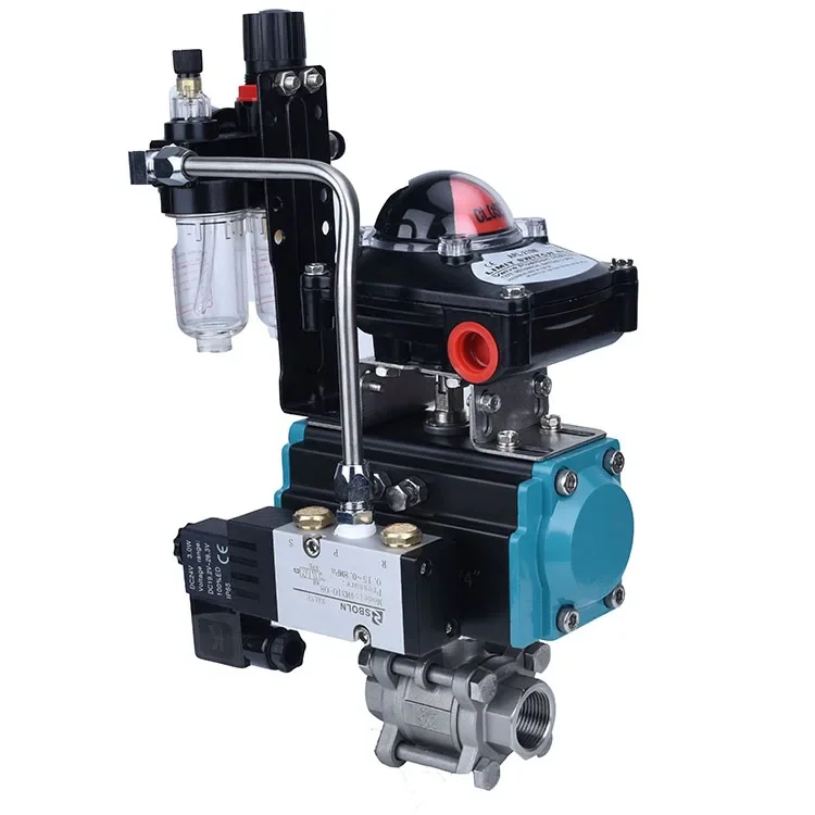 4M310-08 24V DC High Pressure Solenoid Valve 220V AC Ball Valve High Temperature for Base Media
