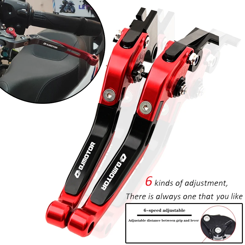 For QJMOTO QJ SRT 800 800X 800SX 800SRT SRT 800X 800 2024 Motorcycle Accessories Adjustable Motorcycle Short Brake Clutch Levers