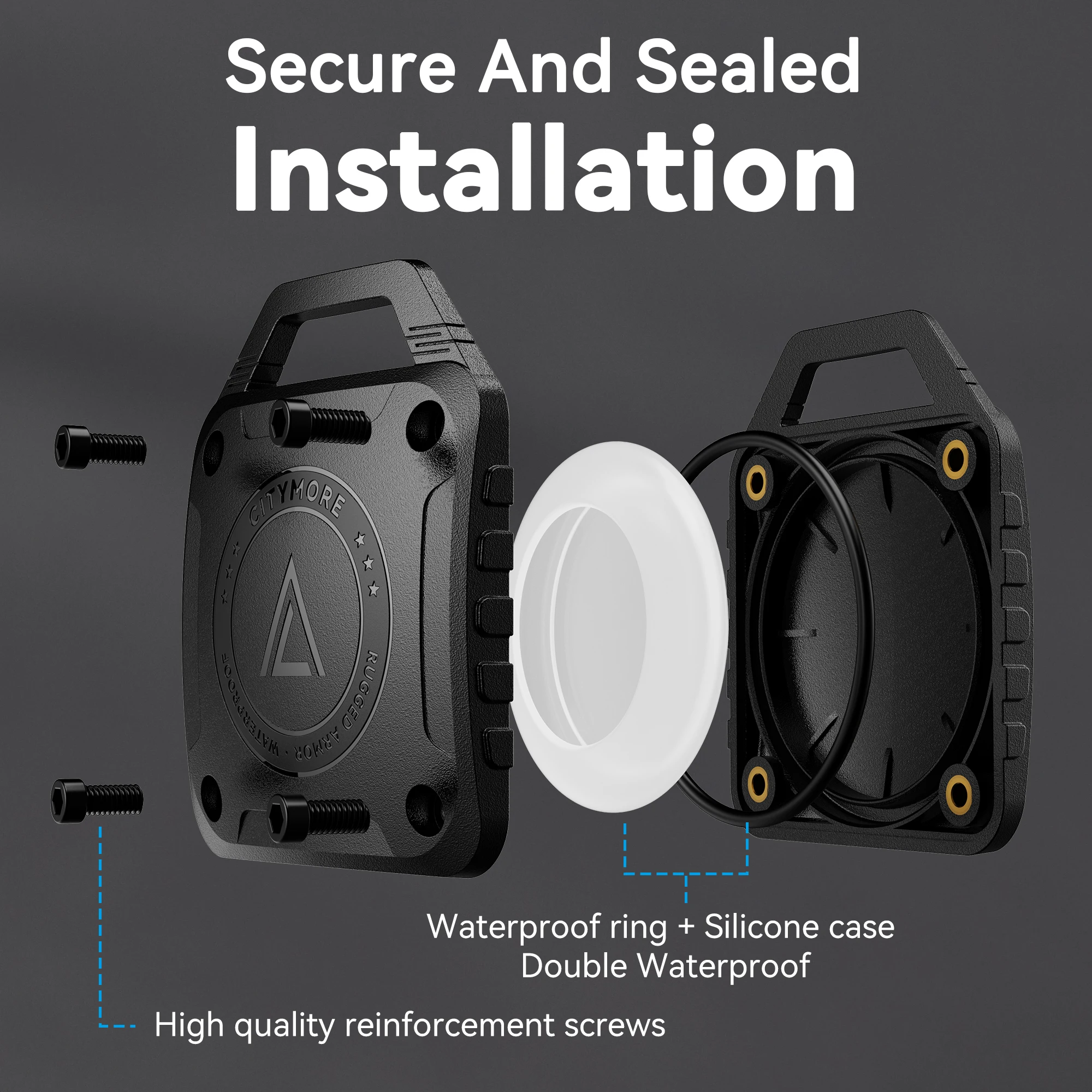 2er Pack für Apple Airtag Fall Schlüssel bund Airtag Halter wasserdicht Hund Katzen halsband Gepäcks chl üssel Ring Airtags Halter Anti-Scratch-Abdeckung