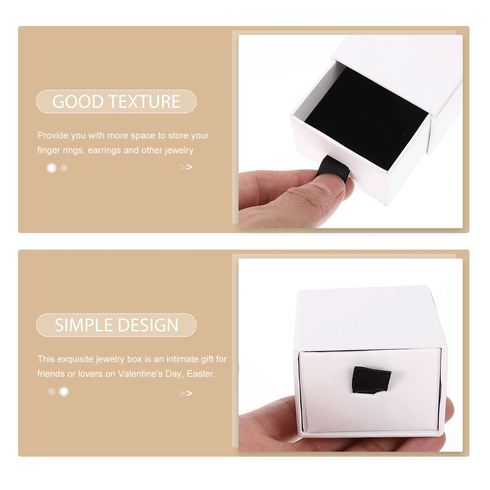 

12pcs Jewelry Organizer Box Travel Jewelry Storage Case For Rings Earrings Necklaces Portable Trinket Container Dustproof