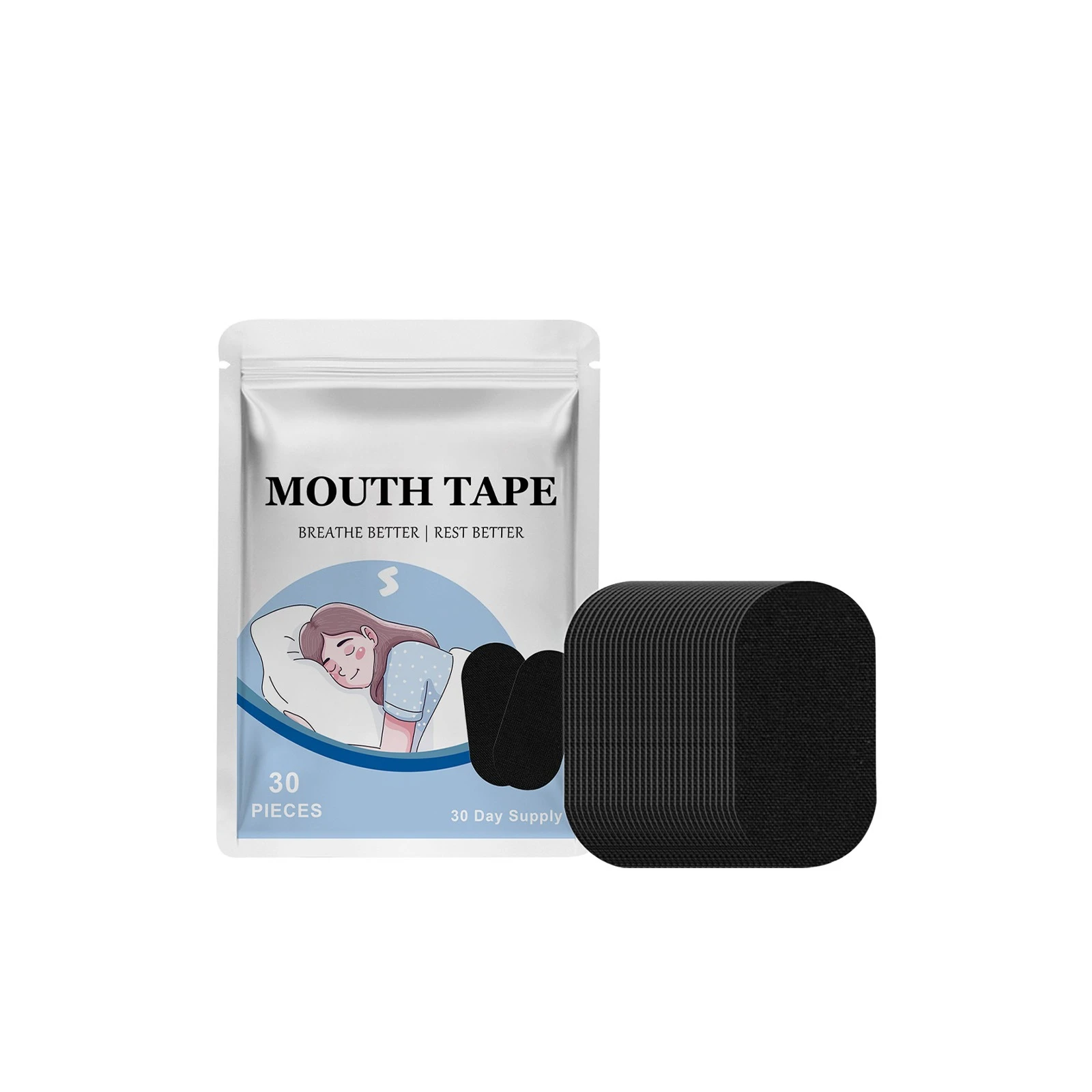 

Anti-snoring sleep sticker, night anti-snoring care comfortable sleep physical ventilation anti-snoring sticker