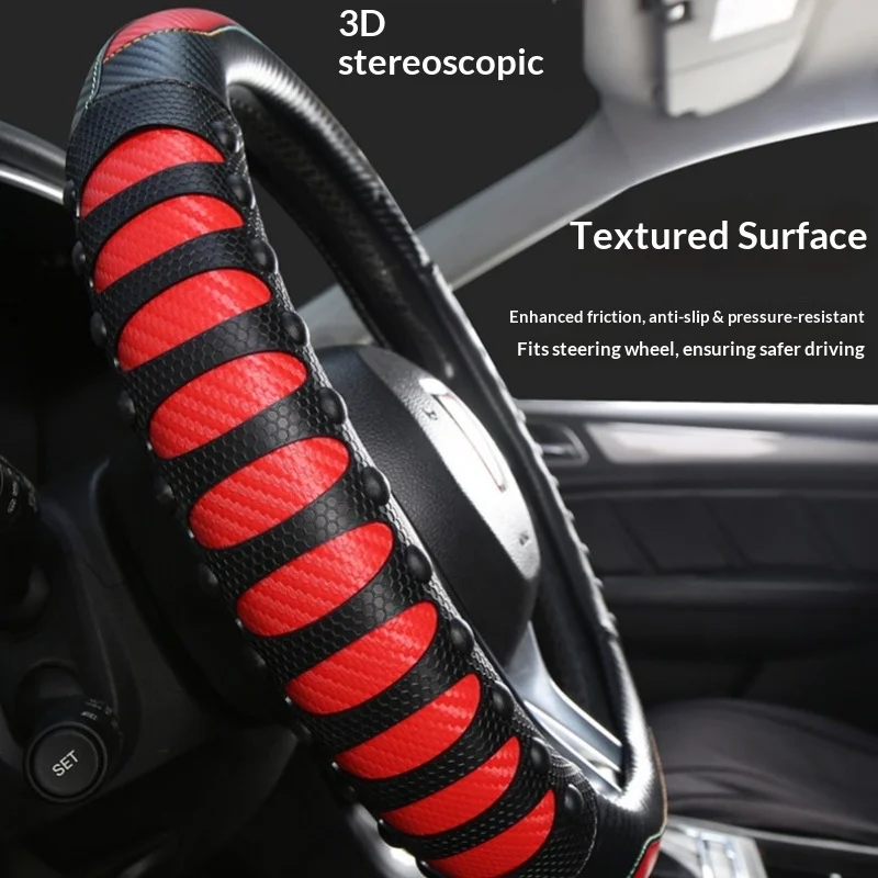 Car Steering Wheel Covers For Mitsubishi Pajero 4 2 Sport Outlander xl asx Montero Accessories Lancer 9 10 Carisma 2