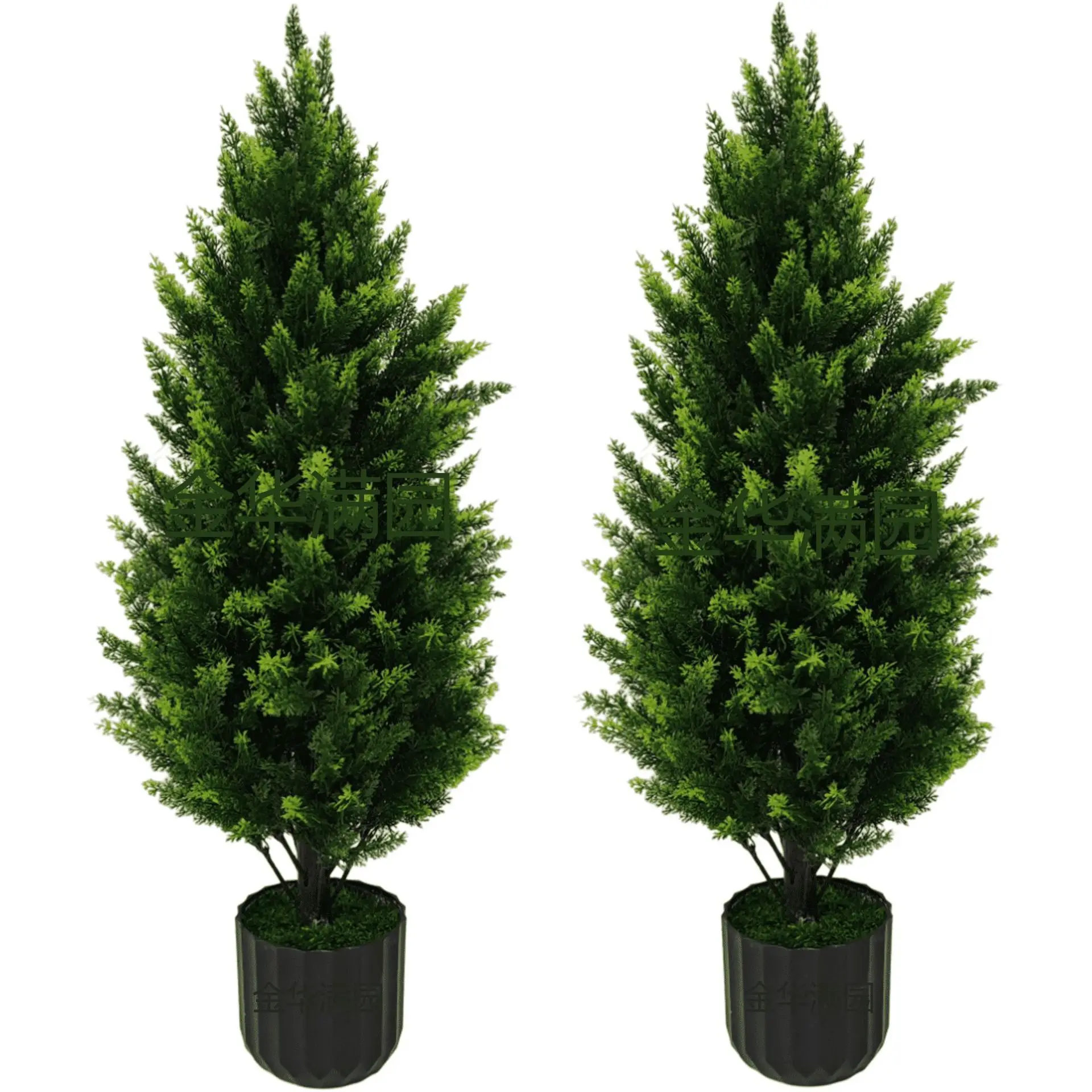 Simulated Plants Cypress Tree Simulated Pine Cypress   Bonsai Christmas   Ornament Simulated Cypress Tree