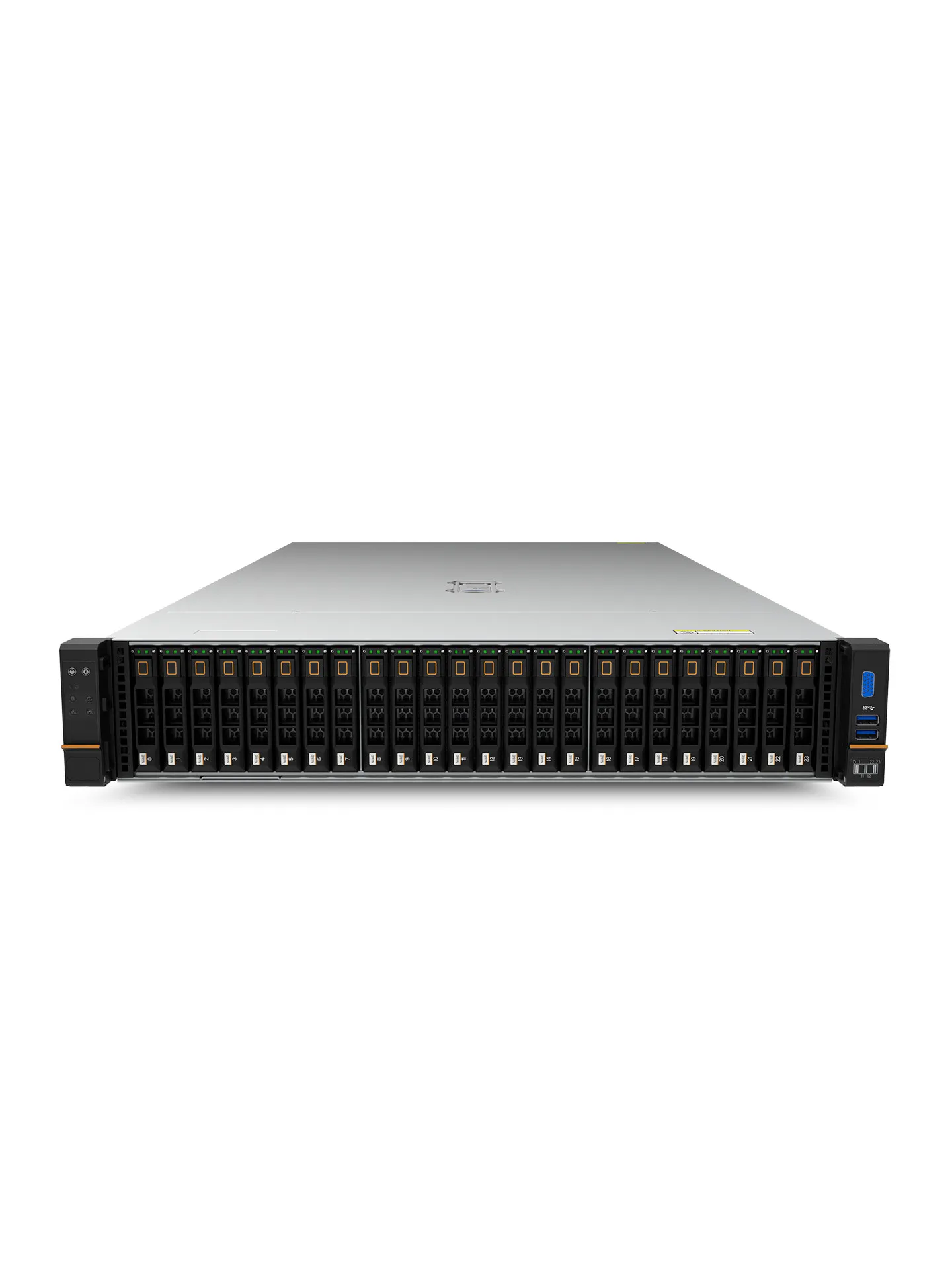 2U 24-Bay Rack Server Chassis Supporting Motherboards up to E-ATX Form Factor