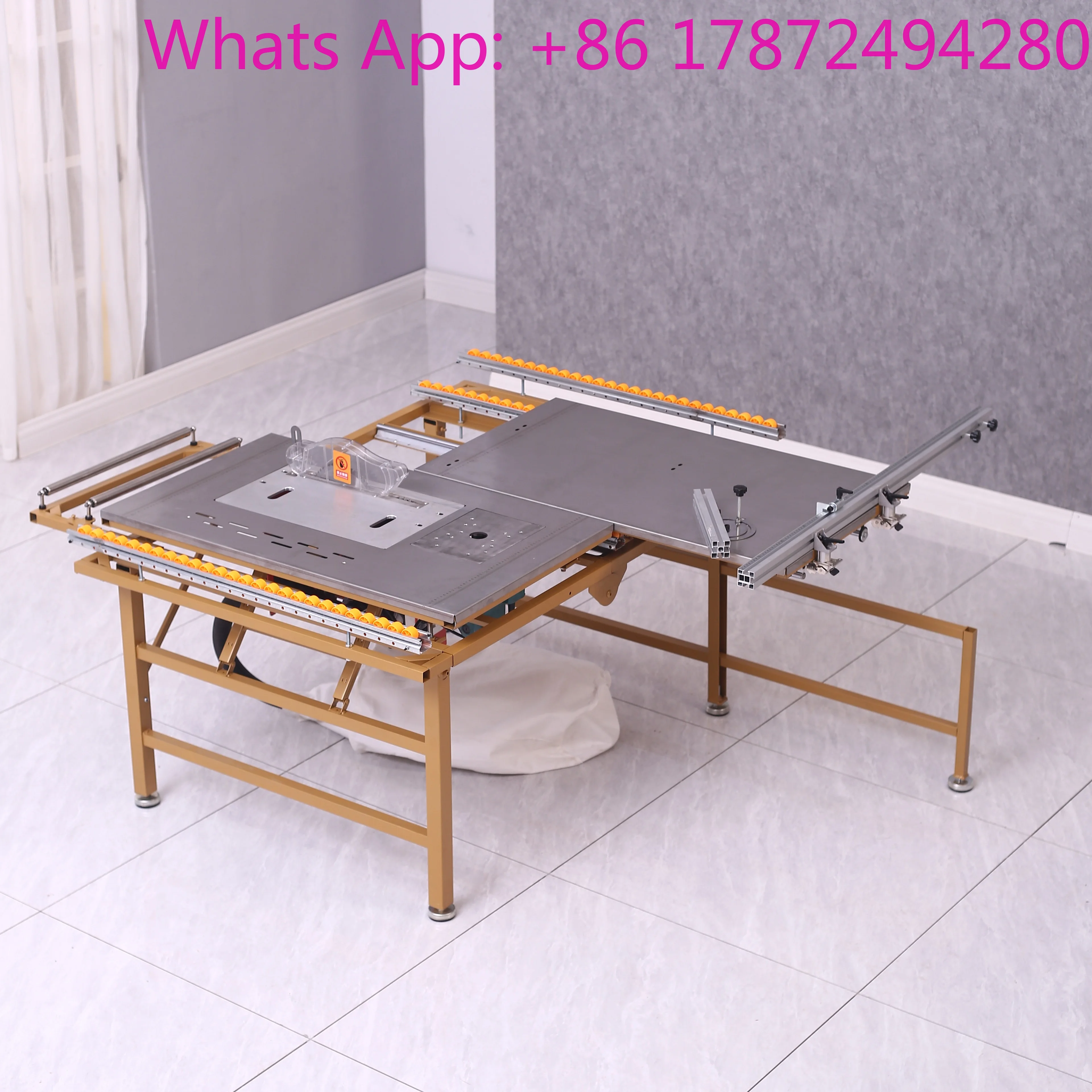 DY60 Woodworking Wood Cutting Machine Cabinet Sliding  Saw Panel Portable Edge Bander And  Saw Machine
