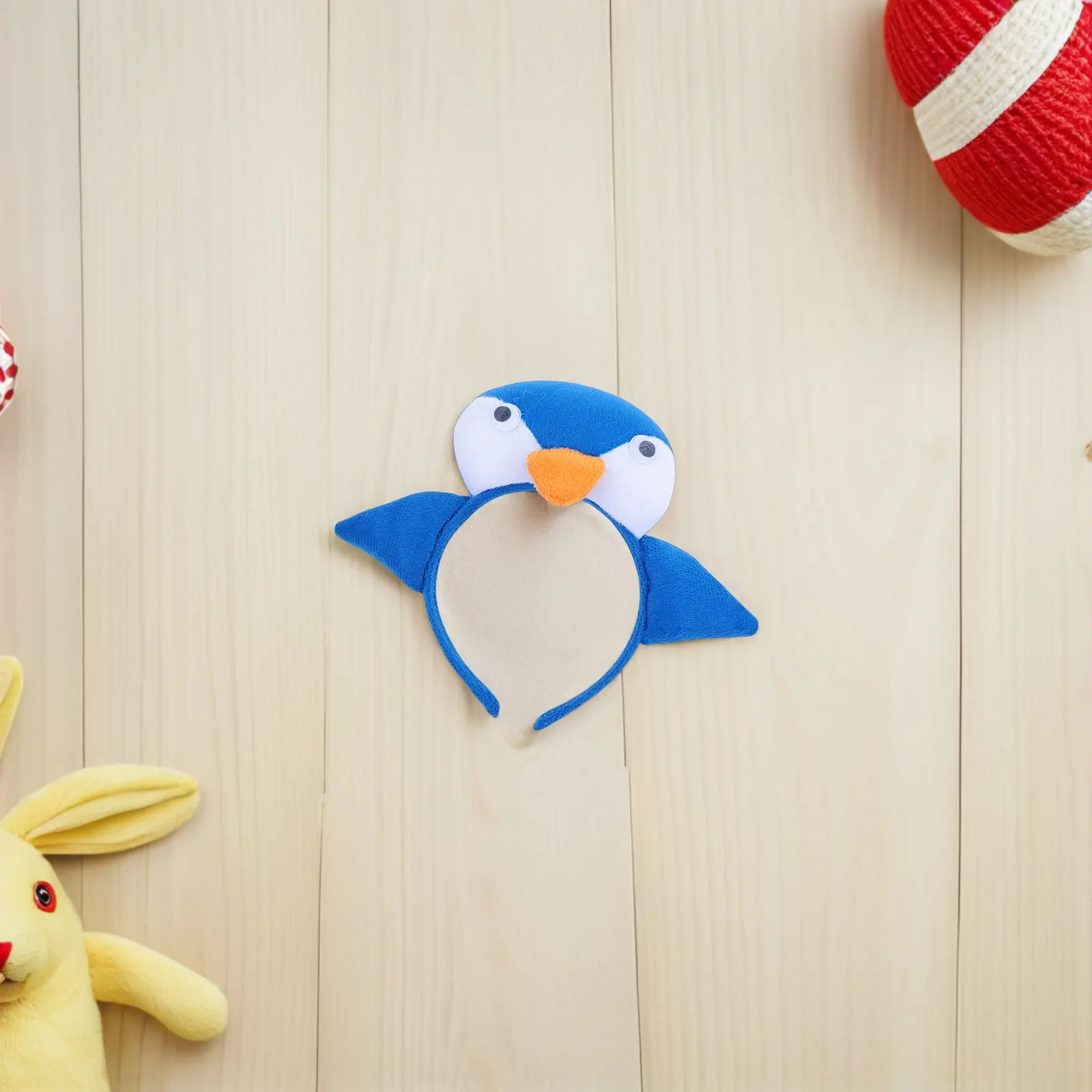 

Набор из 3 штук: ободок для волос с головой морского животного, ободок с крыльями пингвина, легкий головной убор в виде пингвина для вечеринок в морском стиле