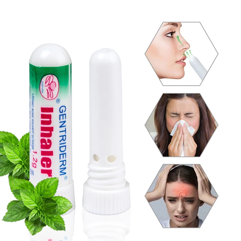 Nasal Essential Oils Refresh Nose Cold Cool Herbal Ointment Rhinitis Mint Cream