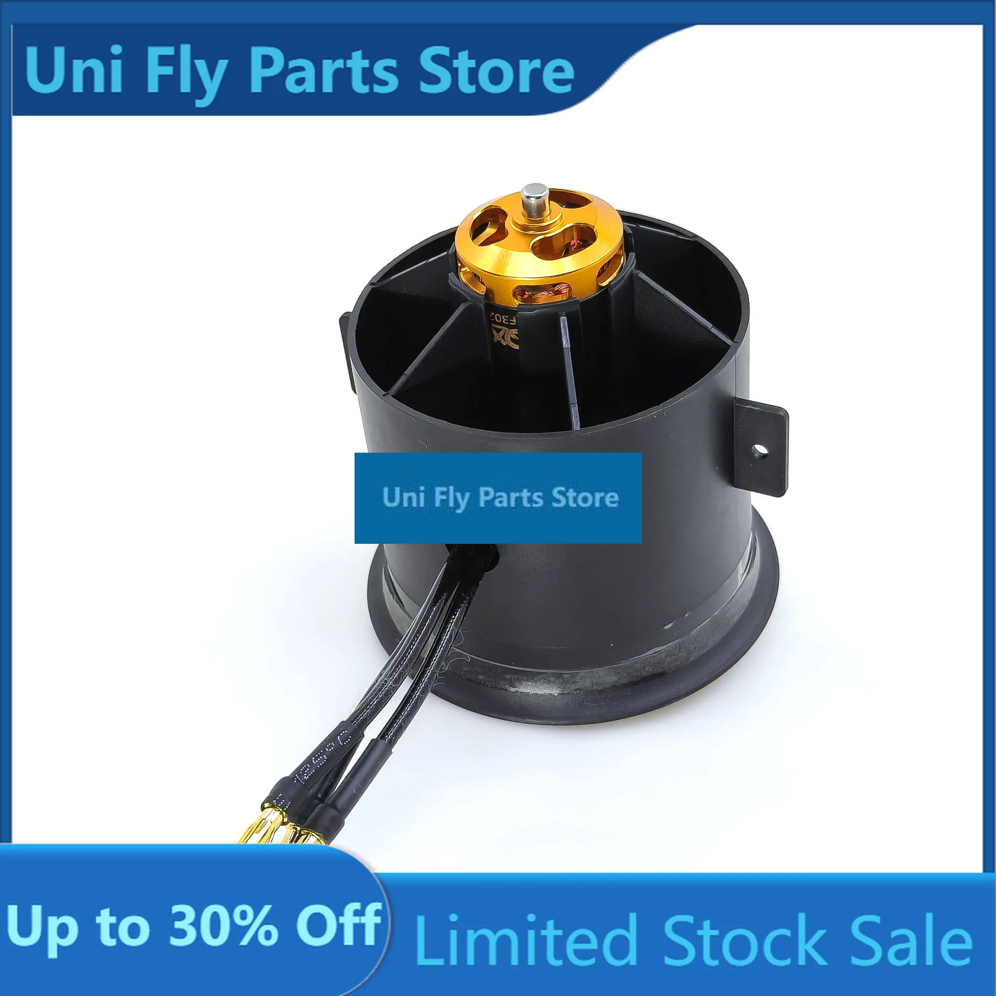 UniFly70mm 12Blades Ducted Fan EDF 6S With QX-MOTOR 2200KV Brushless Motor Use 100A ESC For RC Multirotor Helicopter Drone Parts
