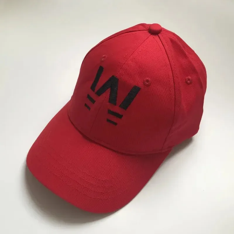 2018 كابتن تسوباسا شوتيتسو نانكاتسو مدرسة واكاباياشي جينزو تأثيري التطريز قبعة قبعة بيسبول حمراء #5