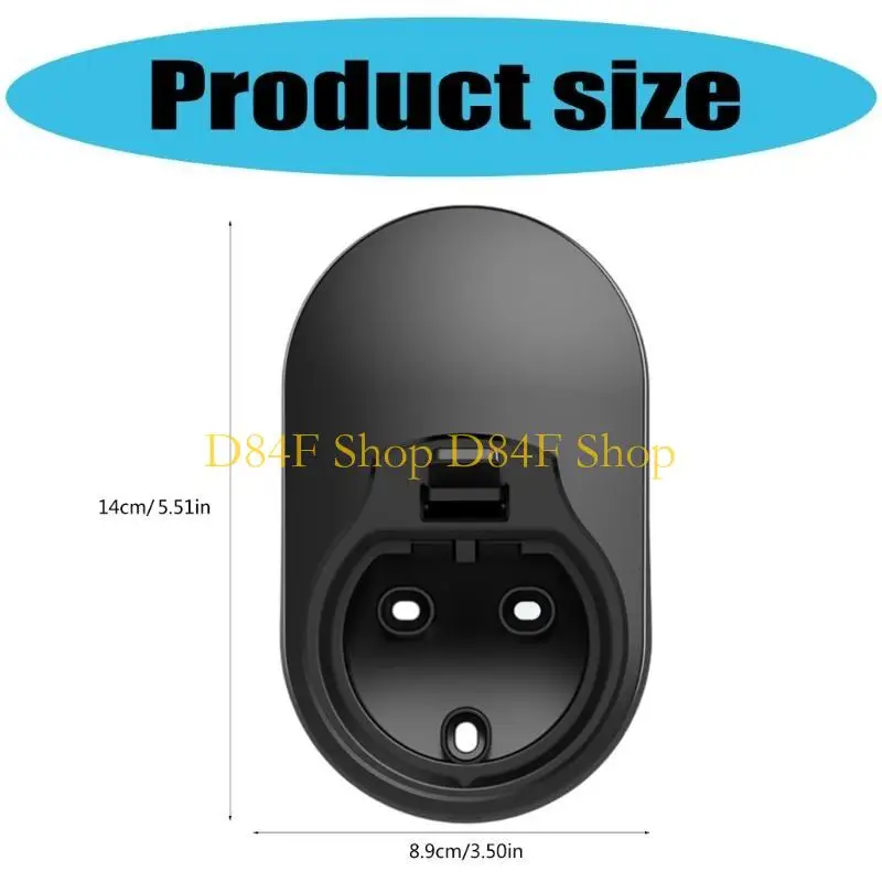 

D84F Stable EV Holder Charging Station Accessory for Cables in Black Finish