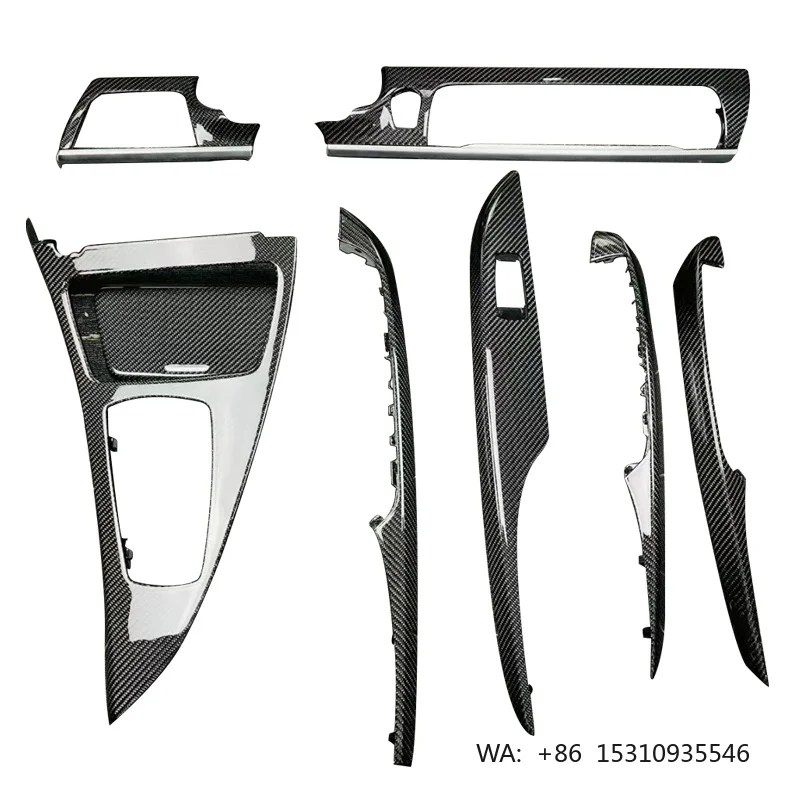 Hot Sale Carbon Fiber Car Interior Trim Kit for BMW 6 Series F12 F06 F13 Car Model Car Interior Trim Kit