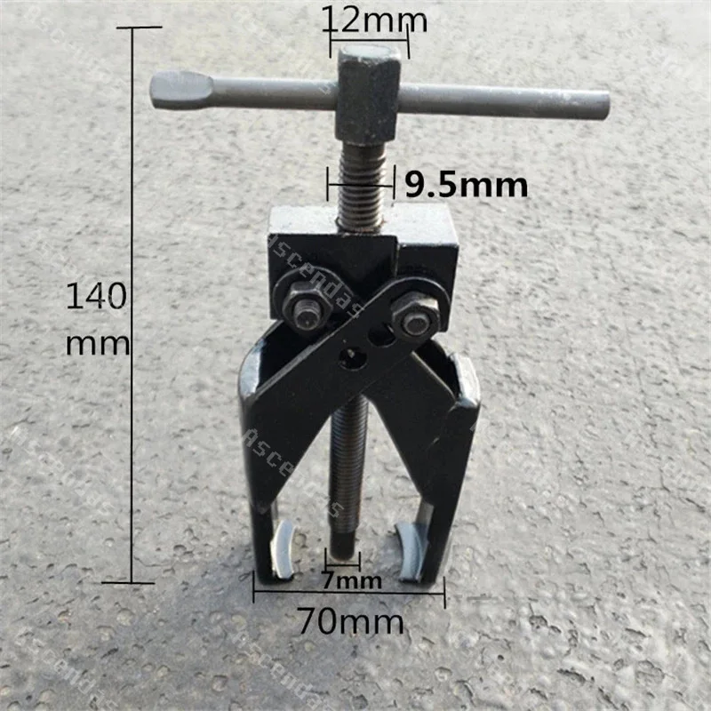 1 Piece Durable Double Jaw Puller Breakaway Lifter Puller Reinforced Bearing Puller for Auto Manipulator Tools