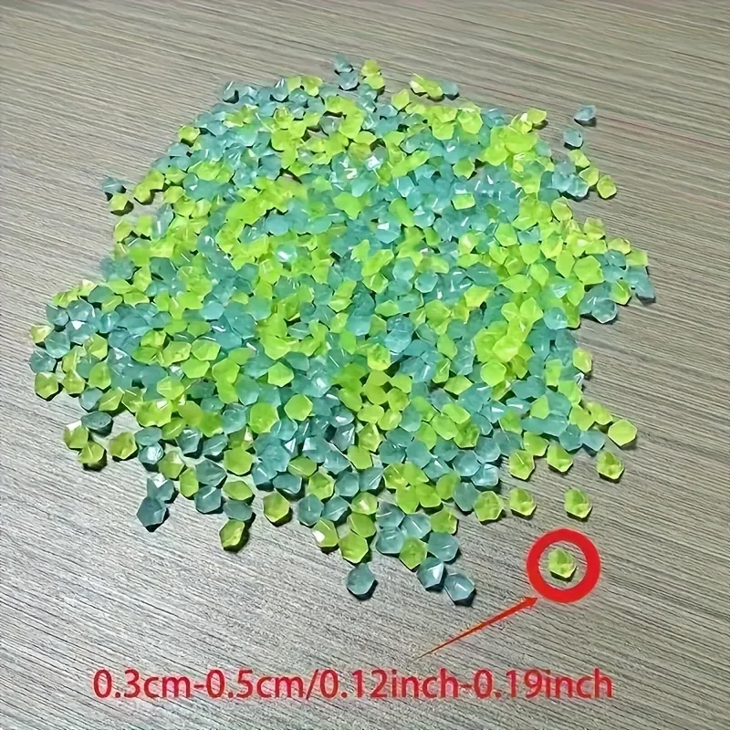 Glow-in-the-Dark & Luminous Sand Stones for Aquariums,Gardens,Potted Plants,Succulent Terrariums & DIY Nighttime Home Decor