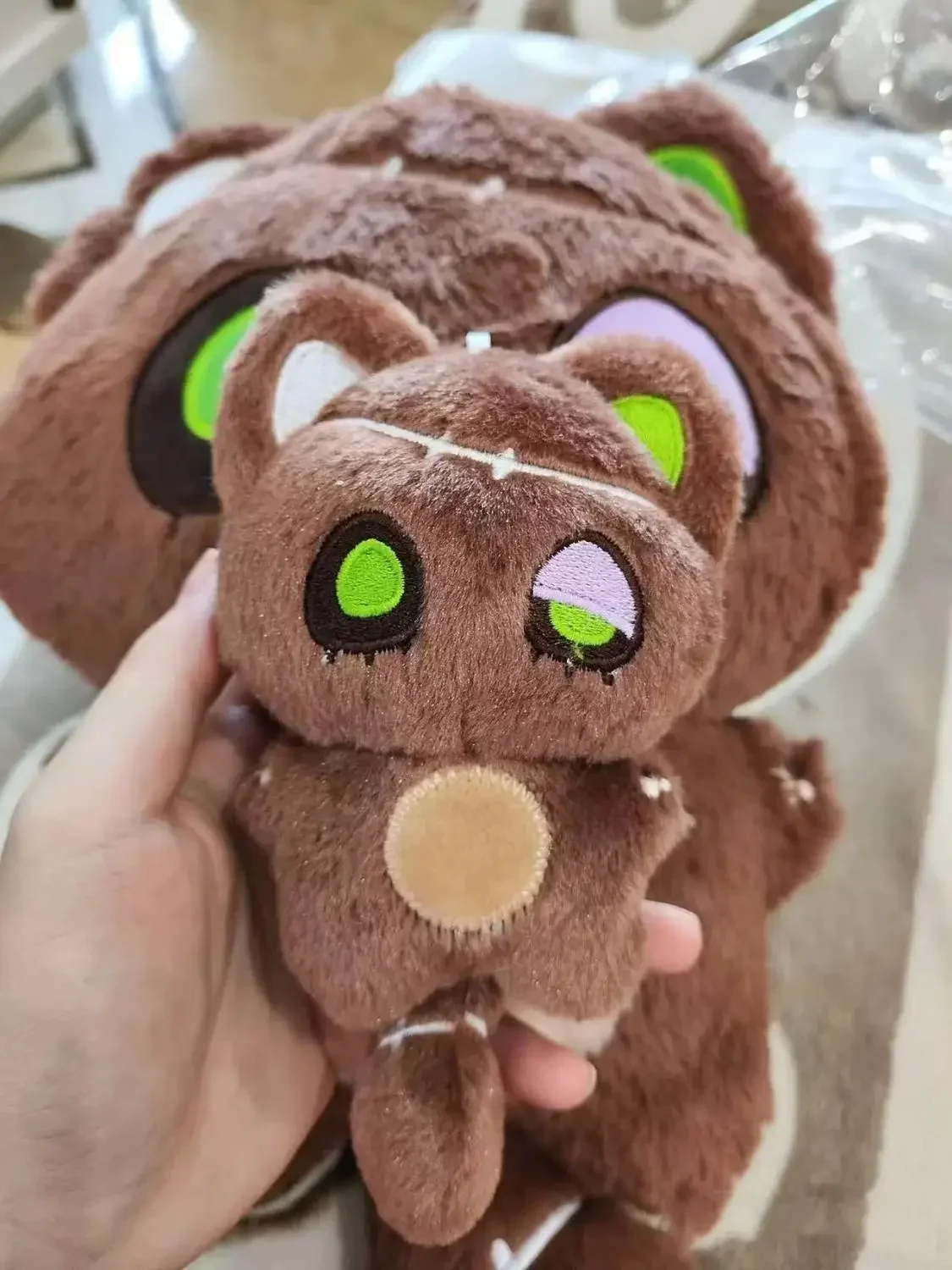 10 cm Anime Game Identity V Katten Schattige Mini Body Pluche Pop Kawaii Hanger Sleutelhanger Knuffels Verjaardagscadeau Sturen Vrienden