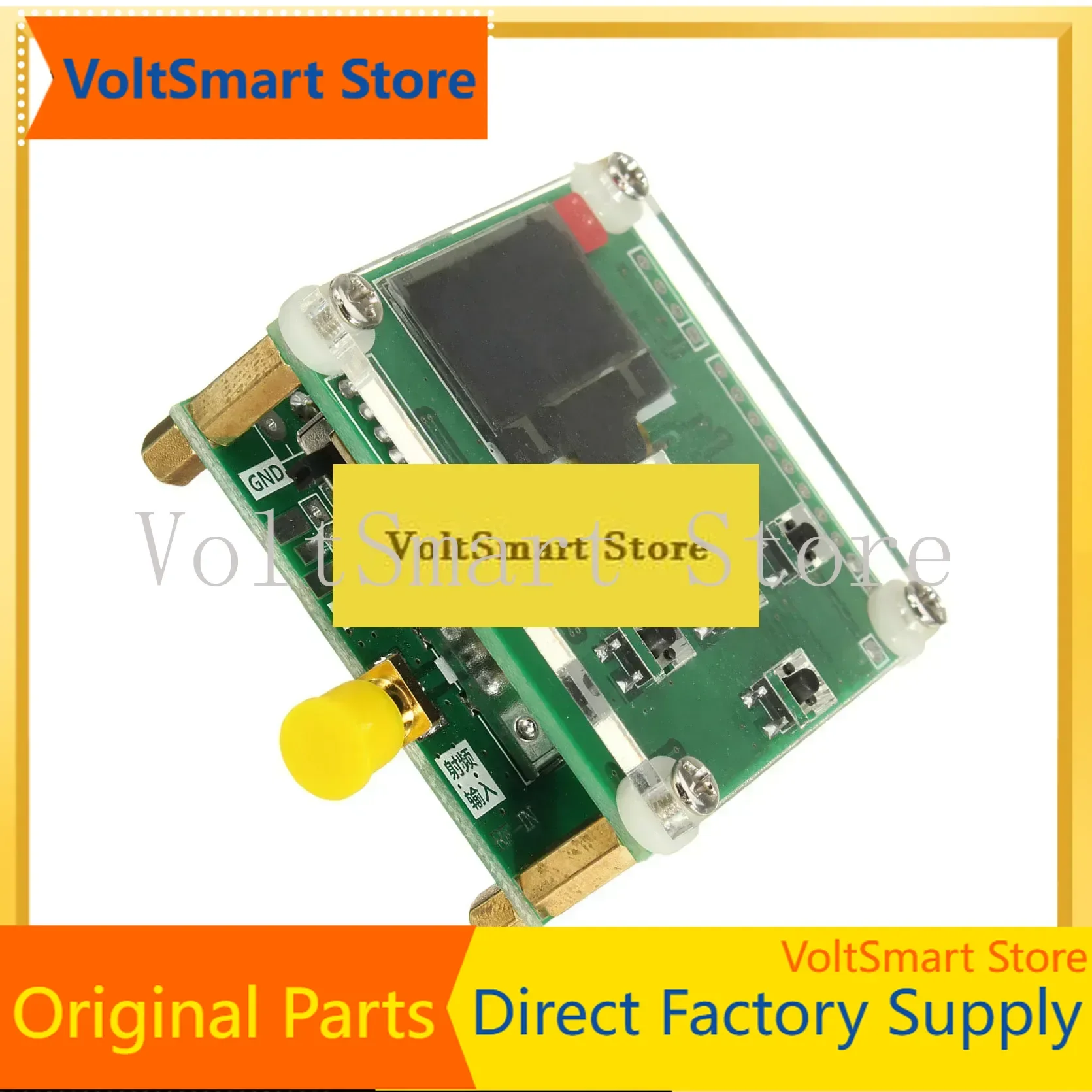 VoltSNew 500MHz/3GHz/8GHz OLED RF Power Meter RF Attenuation Value Settable PC Sofware