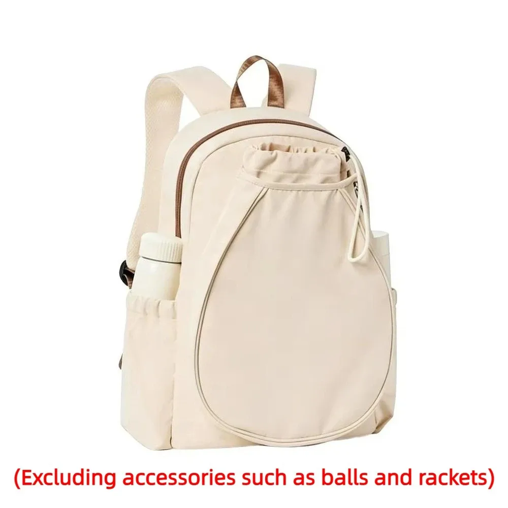 Large Capacity Tennis Backpack Waterproof Oxford Cloth Tennis Racket Bag Multi-functional Adjustable Badminton Bag Gym Use