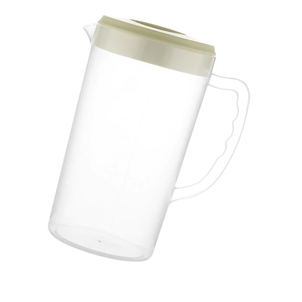 

2000 ML Cold Water Pitcher Plastic Hot Cold Resistant Large Capacity Dispenser for Home Parties Picnics Juice