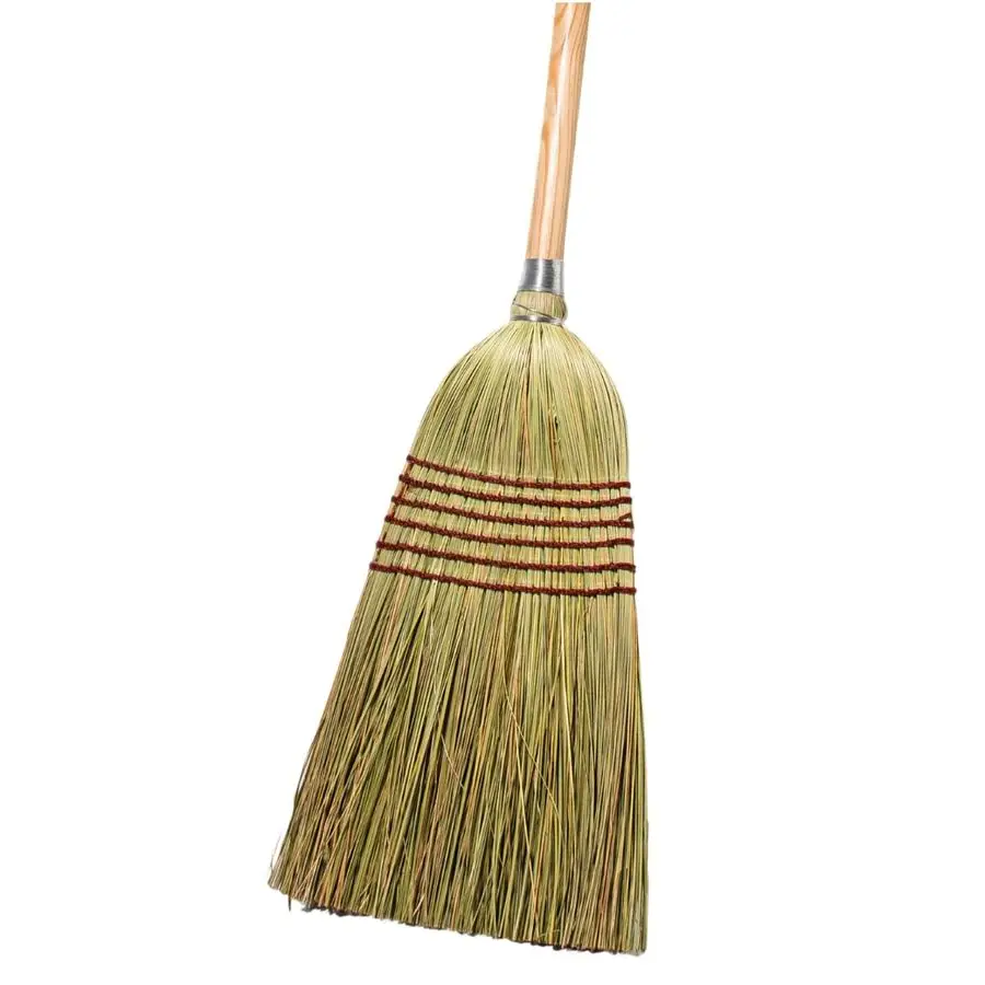 

Broom with Wood Handle Heavy Duty Indoor Outdoor Broom 1 1 4 Inch Handle