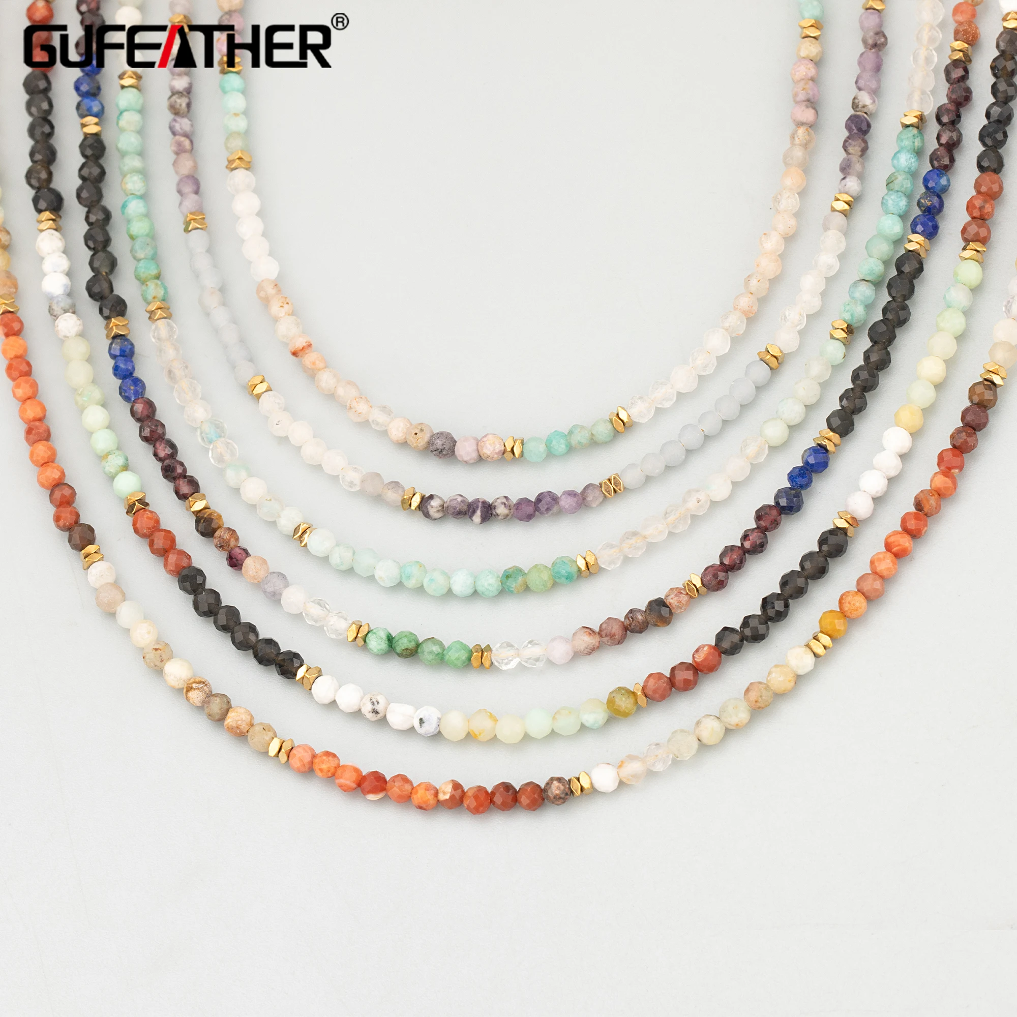 GUFEATHER,one pcs/lot,MF67,necklace for women,18k gold plated,copper,nickel free,natural stone,fashion jewelry,necklace gift