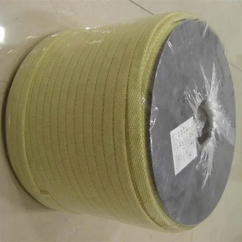 12*4mm Roller Aramid Rope Fiber Rope toughened Oven Roller Tapes Ropes