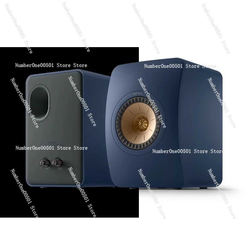 LS50 Meta Passive Bookshelf Speakers Audiophile HiFi System Metal Cabinet HiFi Stereo for Living Room TV