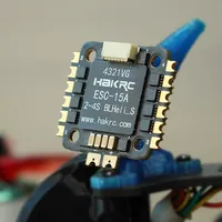 HAKRC 15A 25A 4-in-1 mini ESC supports 2-5S, suitable for RC remote control FPV freestyle racing drone