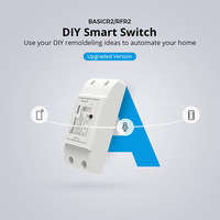 SONOFF RFR2 Smart Switch Support RF Control DIY Wifi/433MHz For Smart Home Works with Alexa and Google Home Automation RM433R2