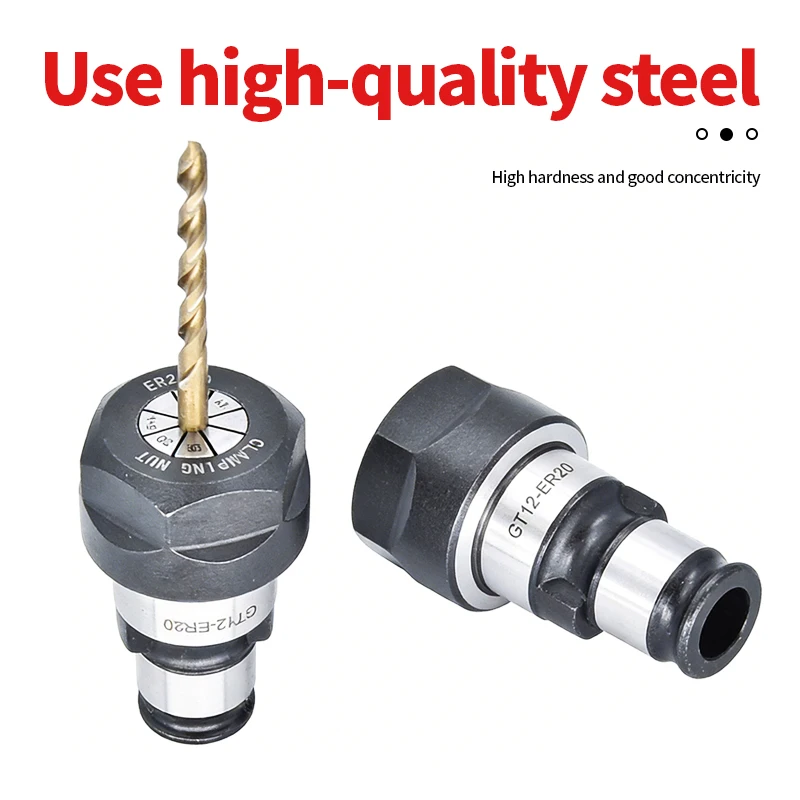 Tapping Tool Quick Change Drill GT12 GT24 ER20 ER32 Tapping Machine Drilling Chuck Quick Change Drilling Tapping Chuck Sleeve