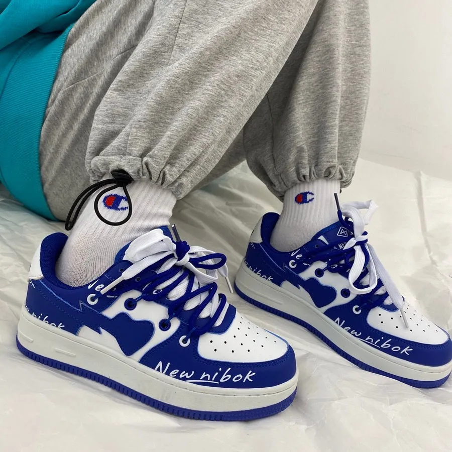 Sneakers Women Shoes Pattern Canvas Shoe Casual Women Sport Shoes for Women Flat Lace-Up Adult Zapatillas Mujer Chaussure Femme