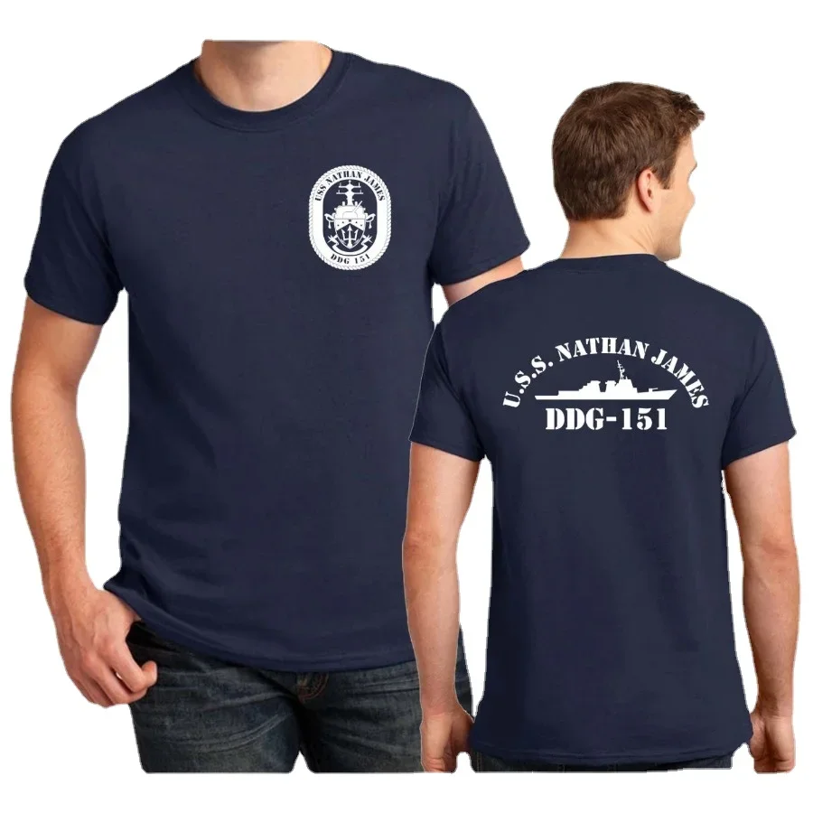 

The Last Ship USS Nathan James T-Shirt 100% Cotton O-Neck Short Sleeve Summer Casual Mens T-shirt Streetwear
